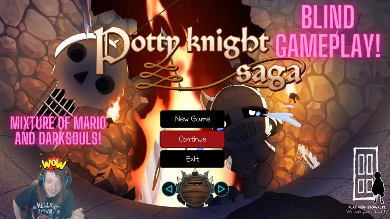 Potty Knight Saga Gameplay Screenshot
