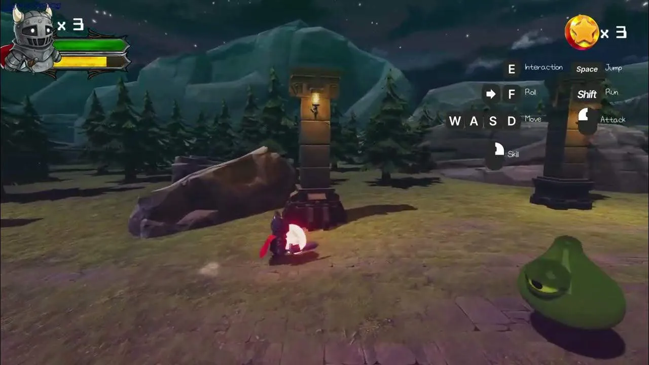 Potty Knight Saga Gameplay Screenshot