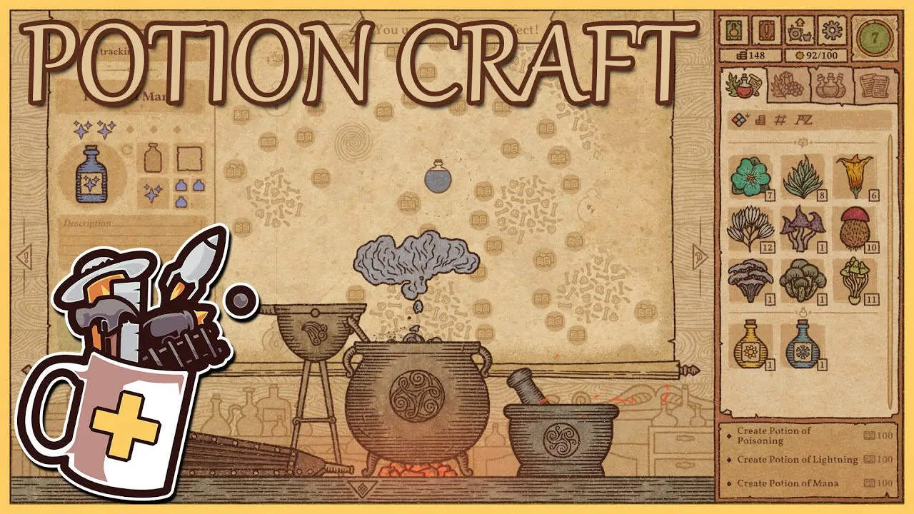 Potion Craft: Alchemist Simulator Gameplay Screenshot