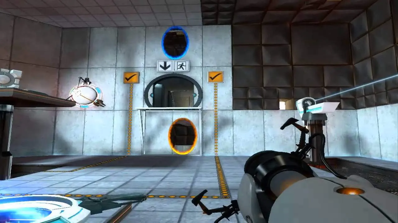 Portal 2 Gameplay Screenshot