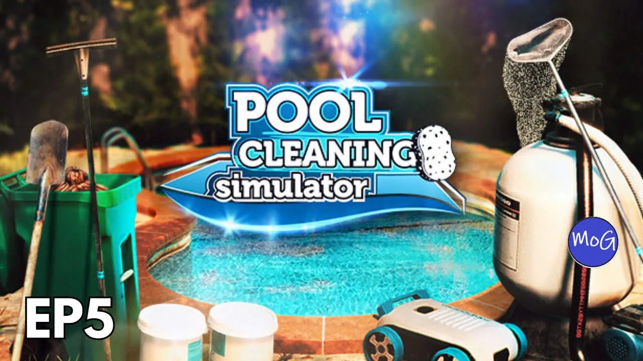 Pool Cleaning Simulator Gameplay Screenshot