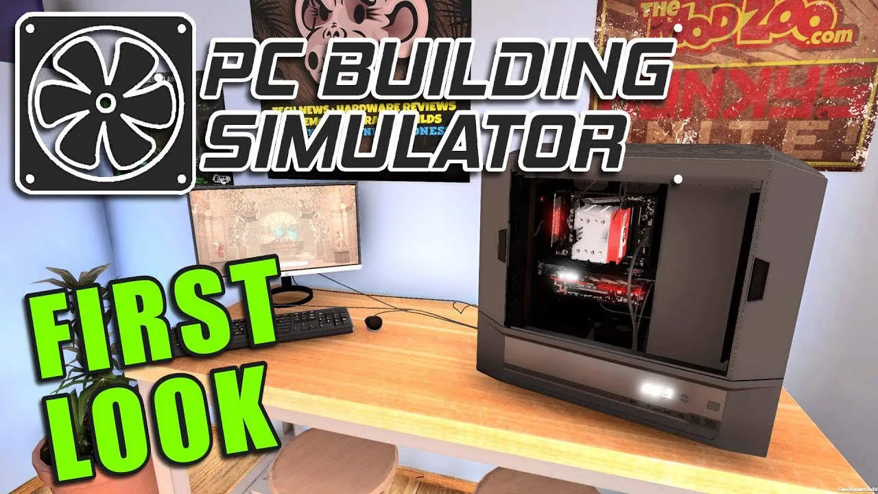 PC Building Simulator Gameplay Screenshot