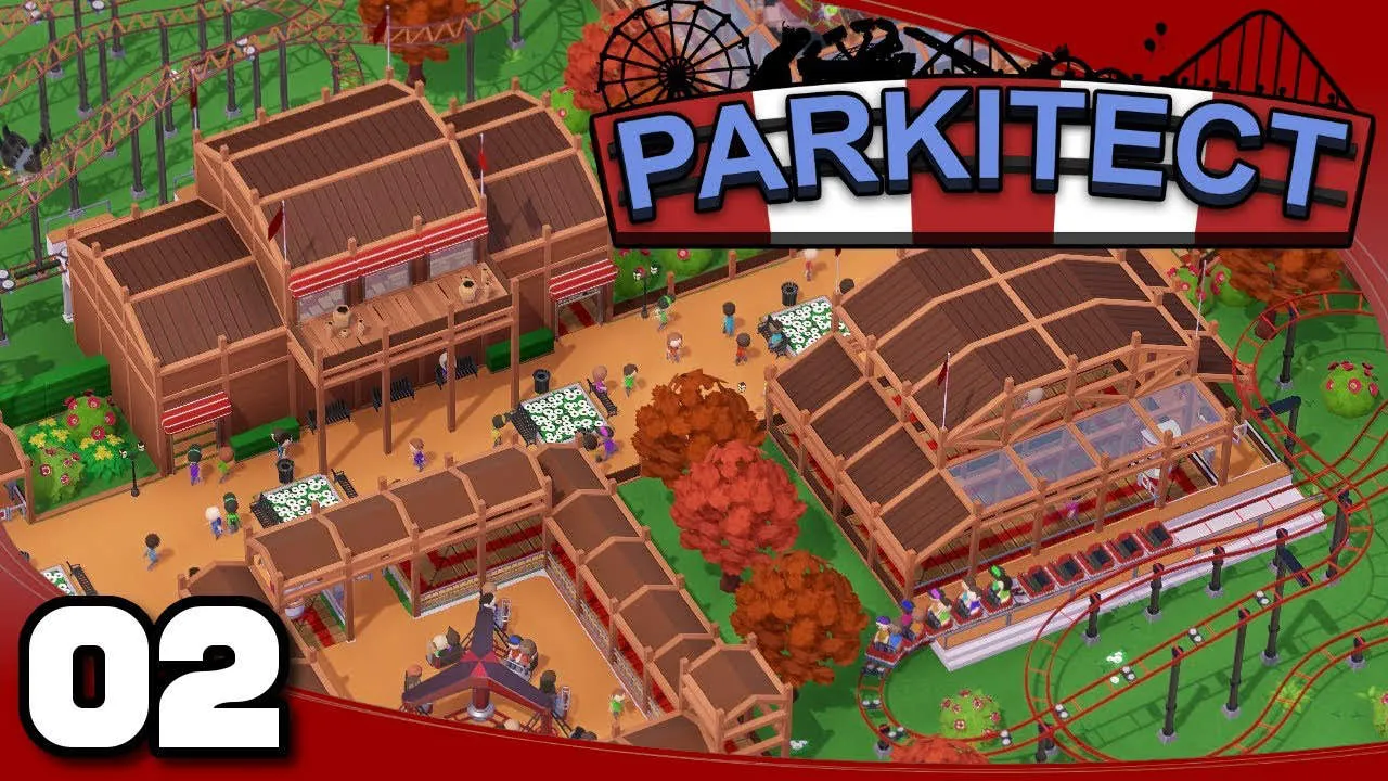 Parkitect Gameplay Screenshot