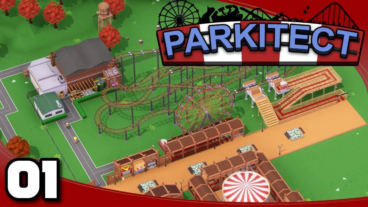 Parkitect Gameplay Screenshot