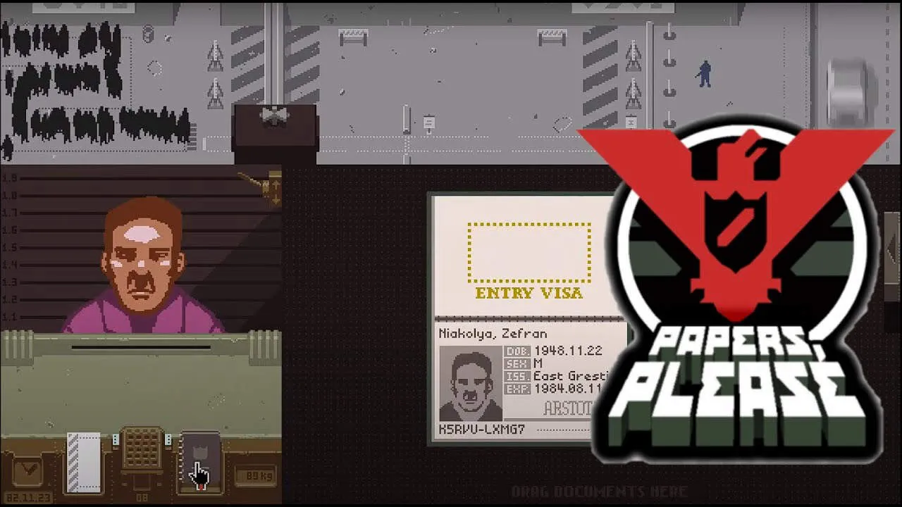Papers, Please Gameplay Screenshot