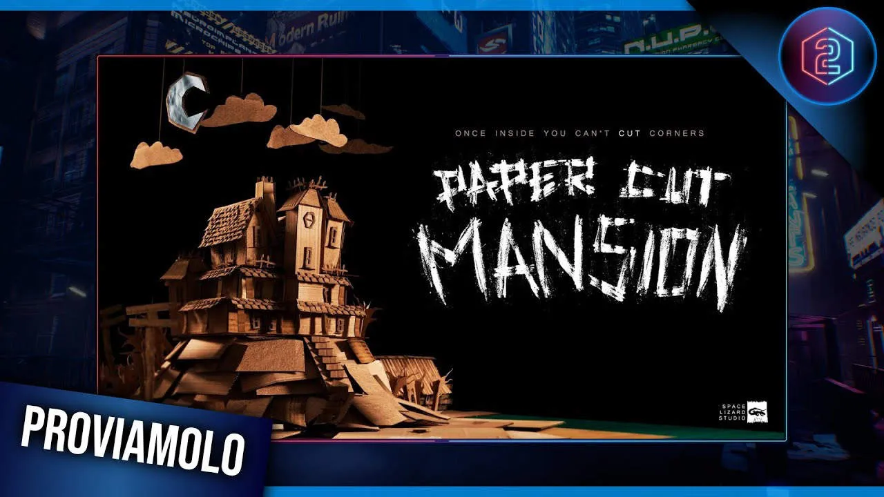 Paper Cut Mansion Gameplay Screenshot