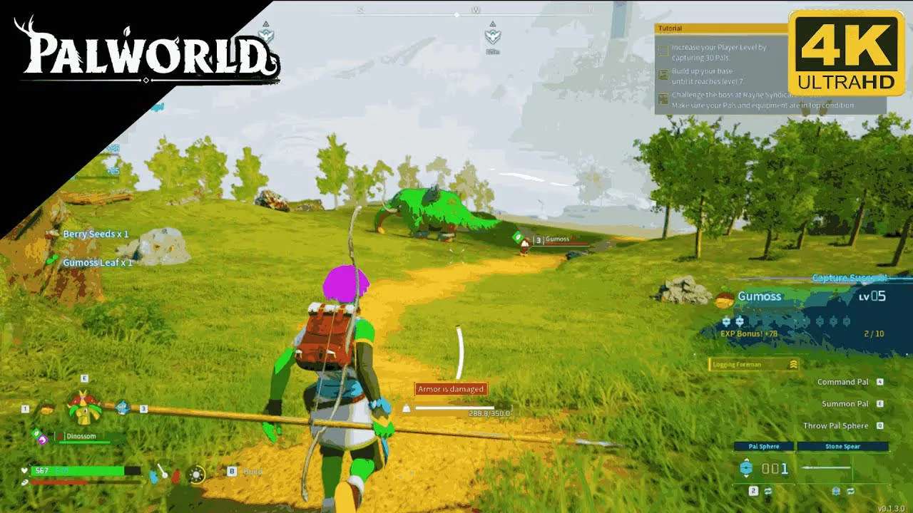 Palworld Gameplay Screenshot