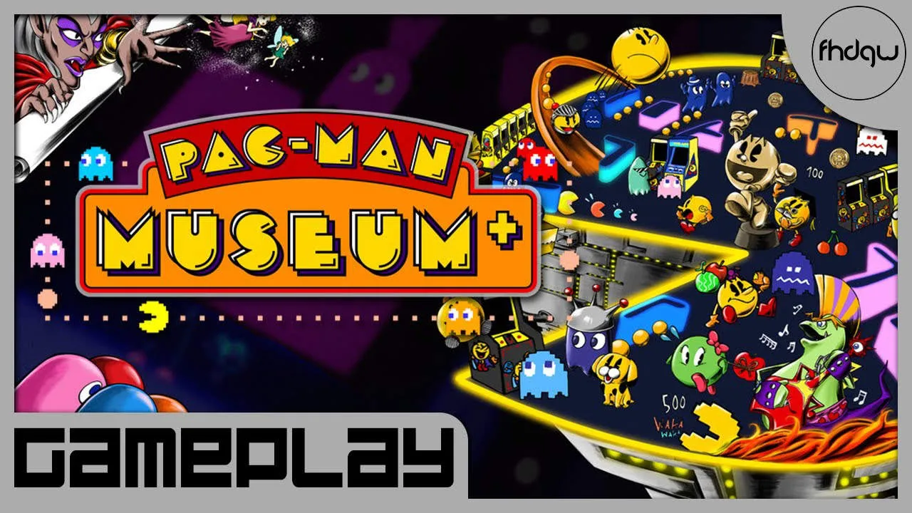 PAC-MAN MUSEUM+ Gameplay Screenshot