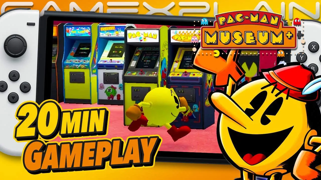 PAC-MAN MUSEUM+ Gameplay Screenshot