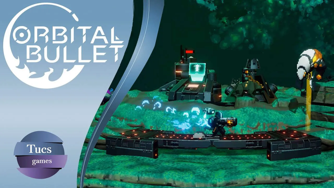 Orbital Bullet – The 360° Rogue-lite Gameplay Screenshot