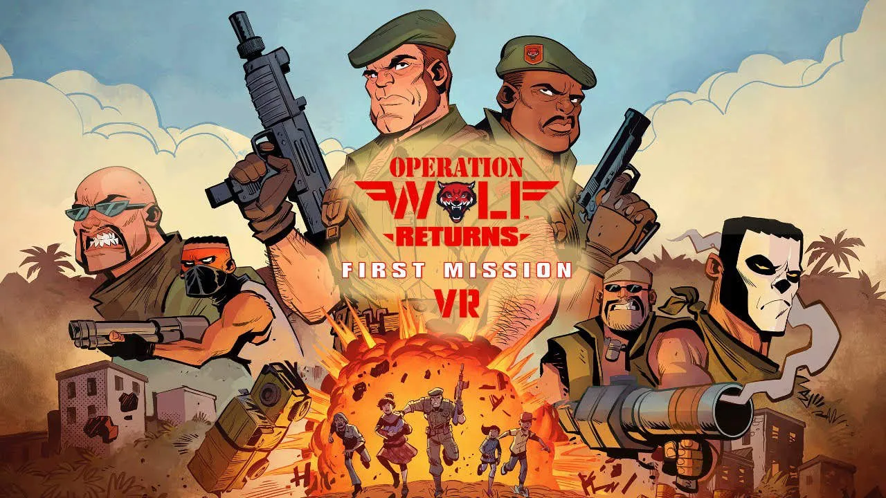 Operation Wolf Returns: First Mission VR Gameplay Screenshot