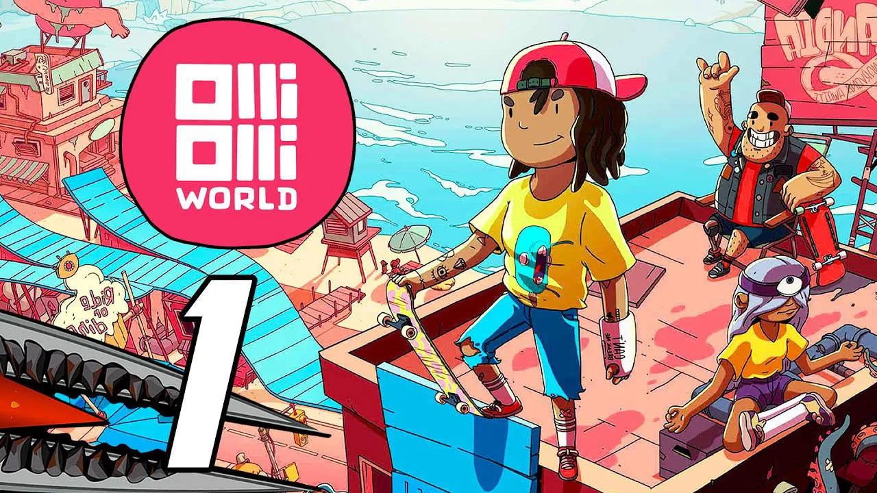 OlliOlli World Gameplay Screenshot