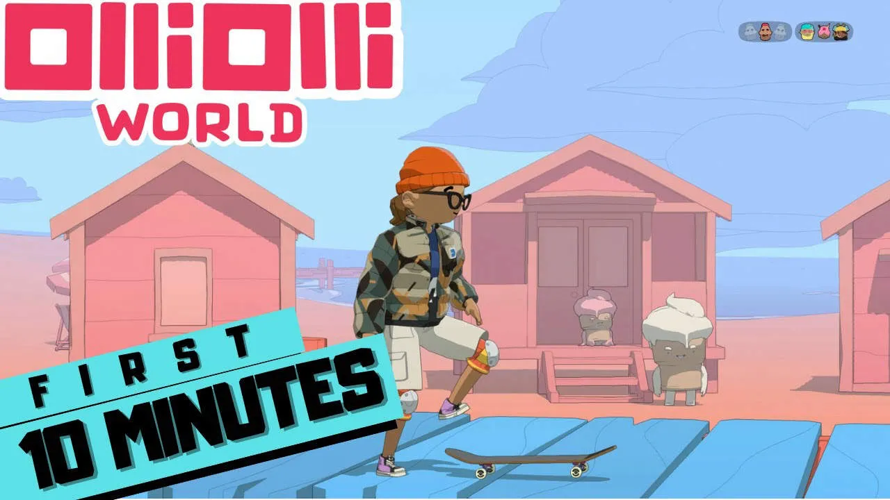 OlliOlli World Gameplay Screenshot