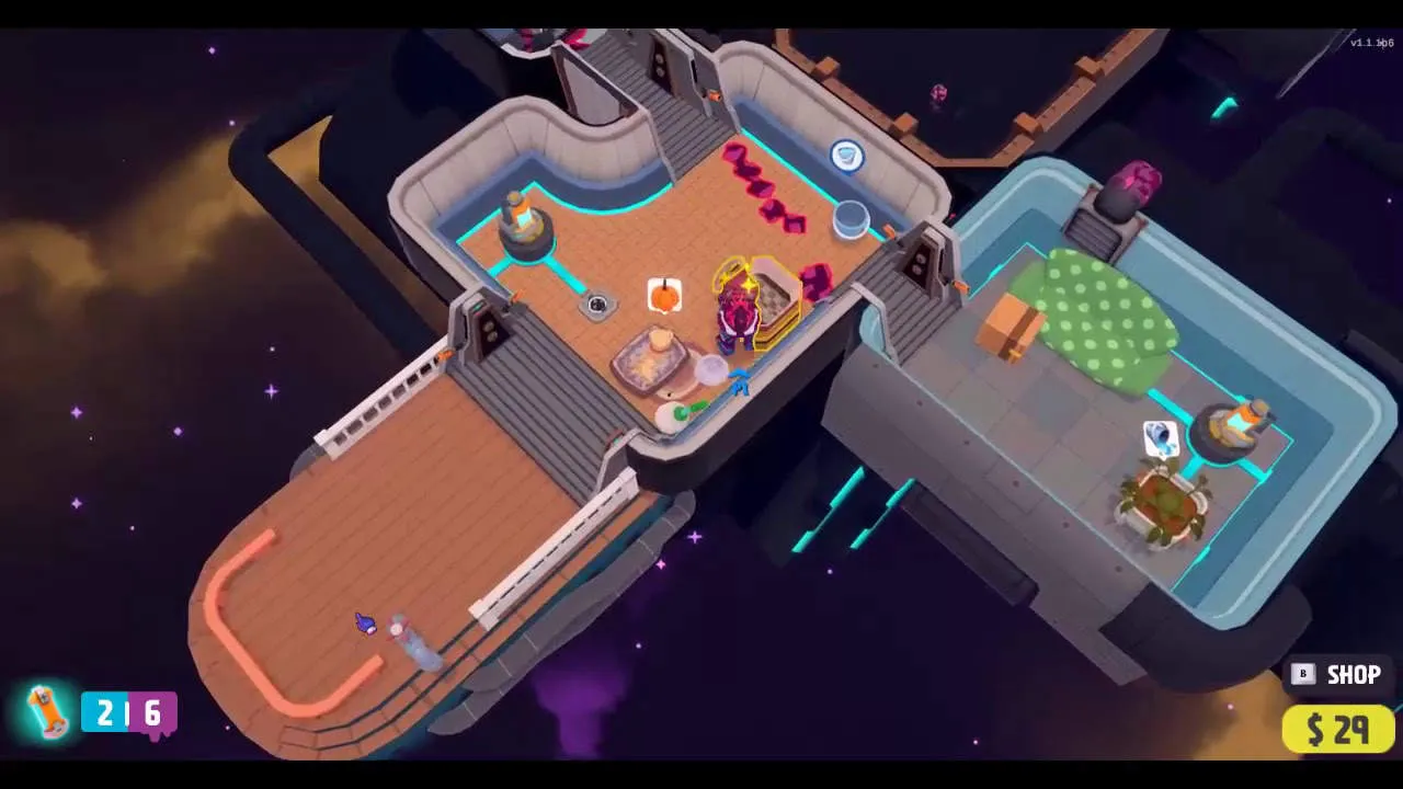 Out of Space Gameplay Screenshot