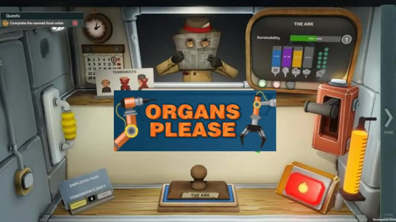 Organs Please Gameplay Screenshot