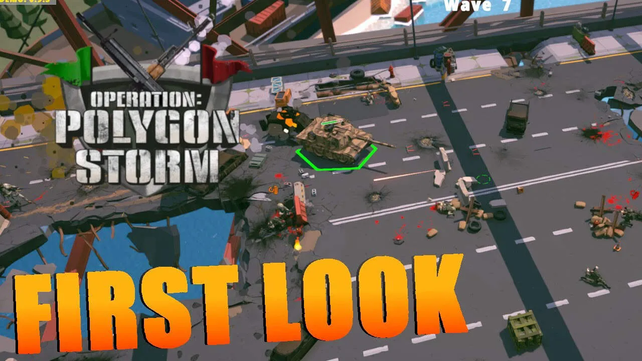 Operation: Polygon Storm Gameplay Screenshot