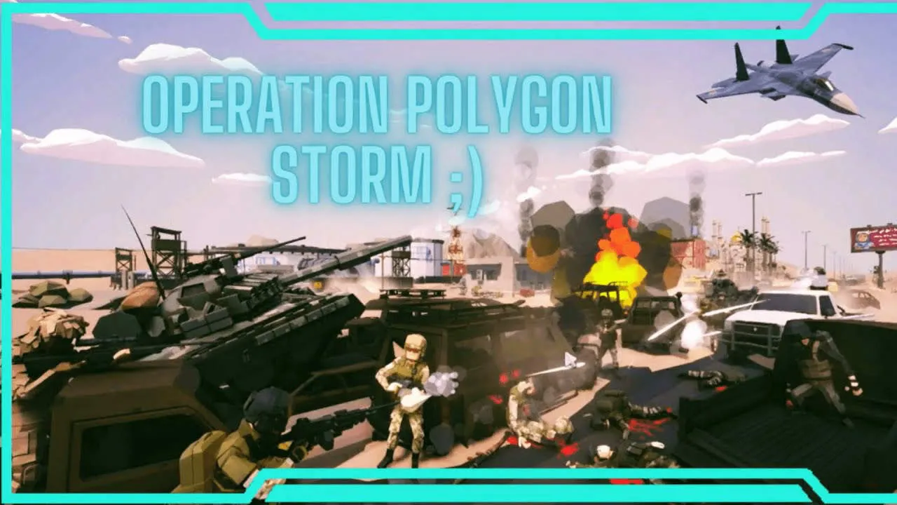 Operation: Polygon Storm Gameplay Screenshot