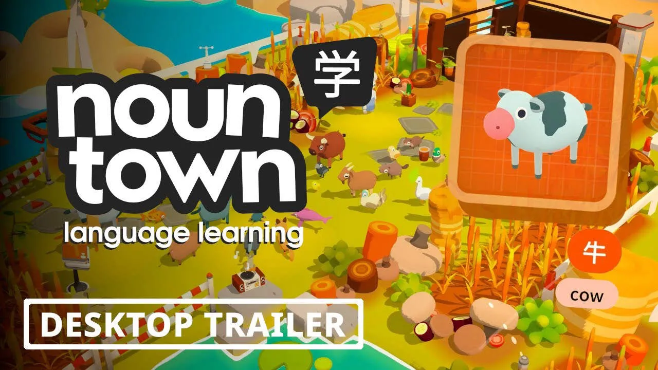 Noun Town Language Learning Gameplay Screenshot