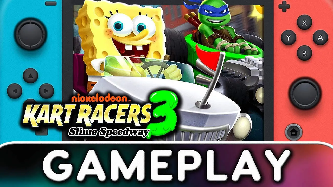 Nickelodeon Kart Racers 3: Slime Speedway Gameplay Screenshot