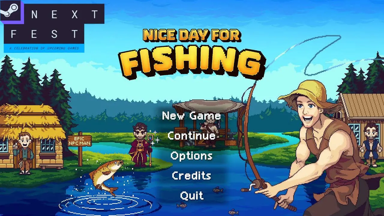Nice Day for Fishing Gameplay Screenshot