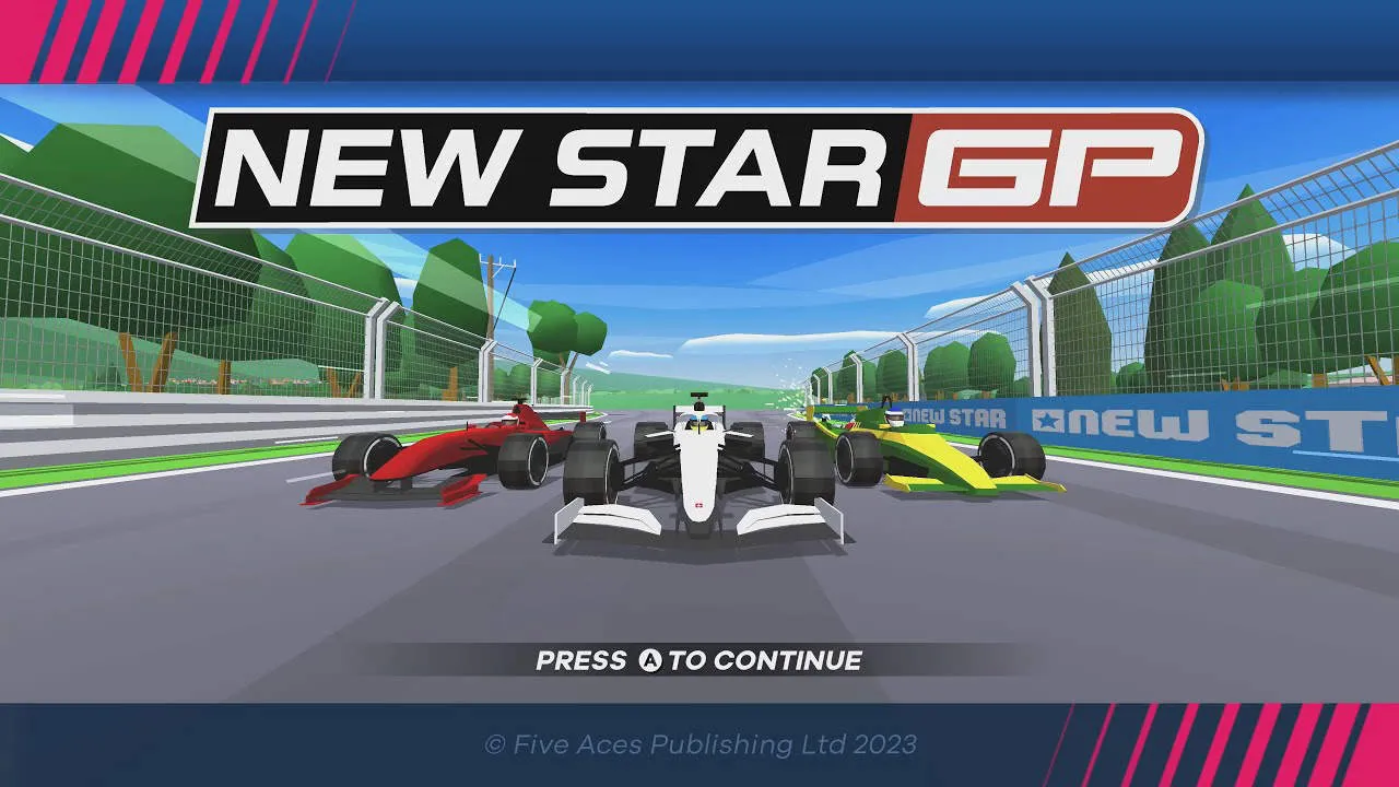 New Star GP Gameplay Screenshot
