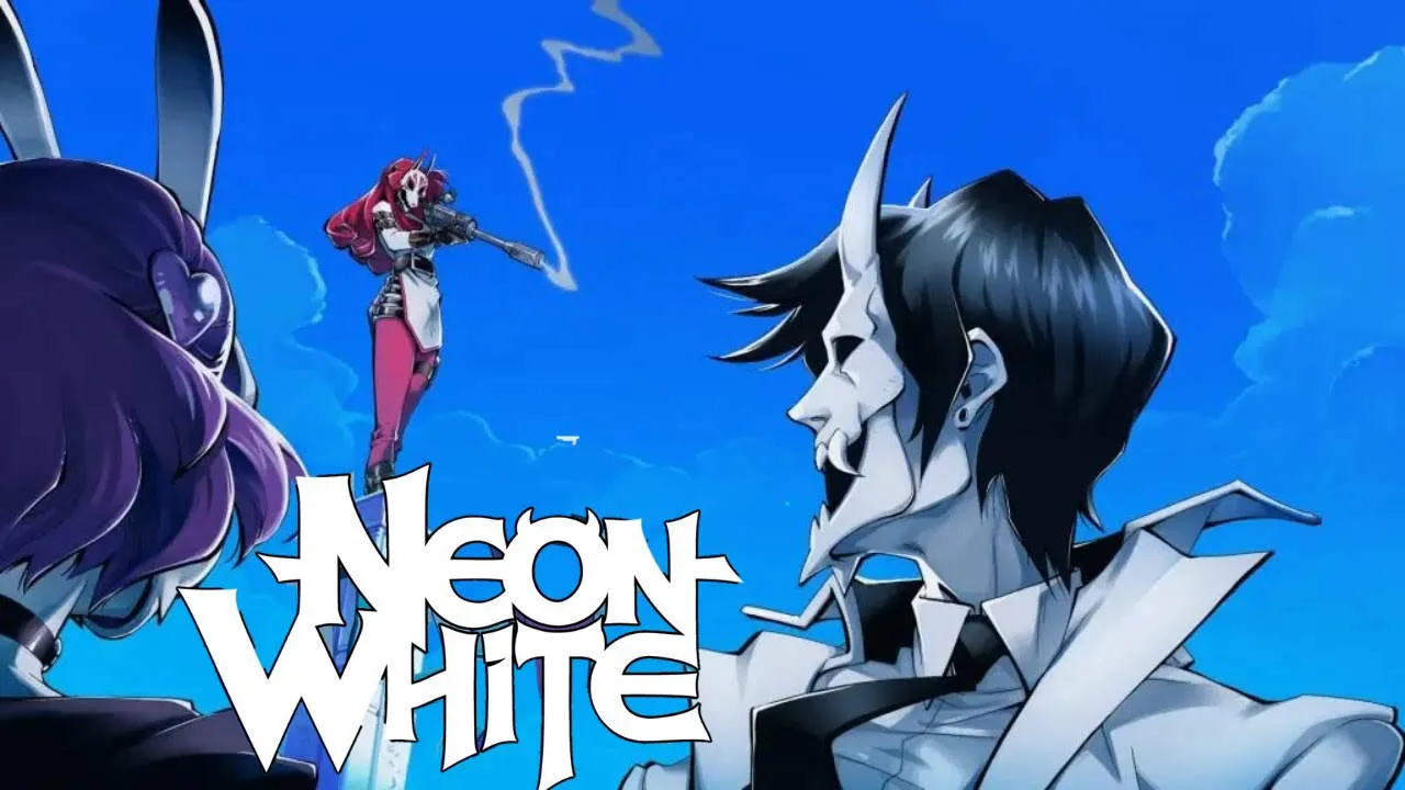 Neon White Gameplay Screenshot