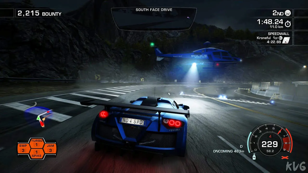 Need for Speed Hot Pursuit Remastered Gameplay Screenshot