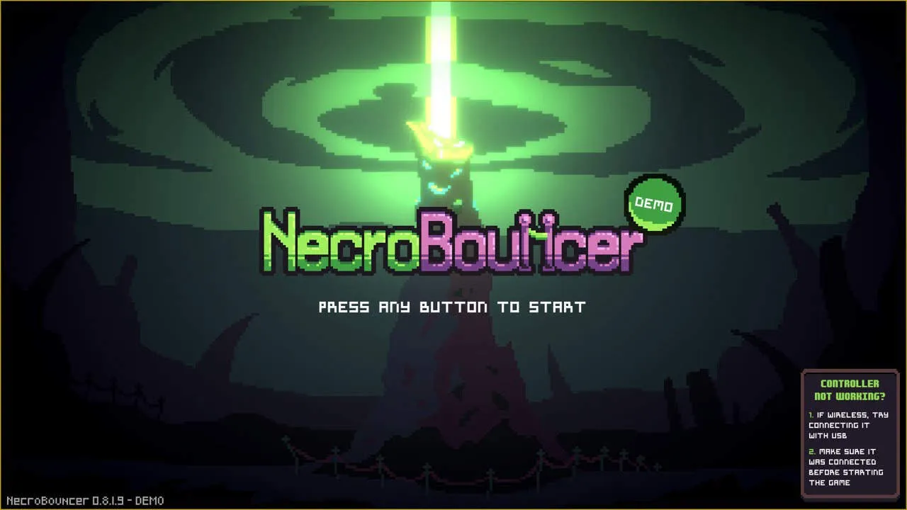 NecroBouncer Gameplay Screenshot