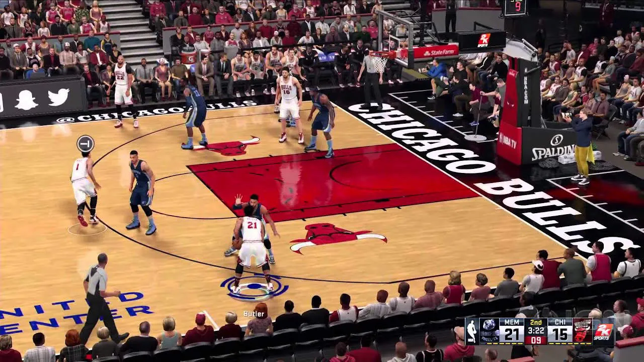 NBA 2K16 Gameplay Screenshot