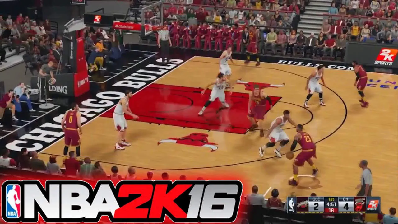 NBA 2K16 Gameplay Screenshot
