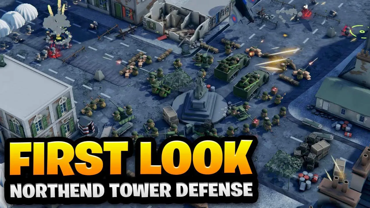 Northend Tower Defense Gameplay Screenshot