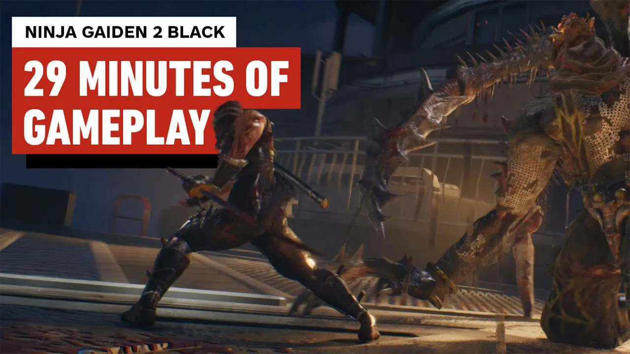 NINJA GAIDEN 2 Black Gameplay Screenshot