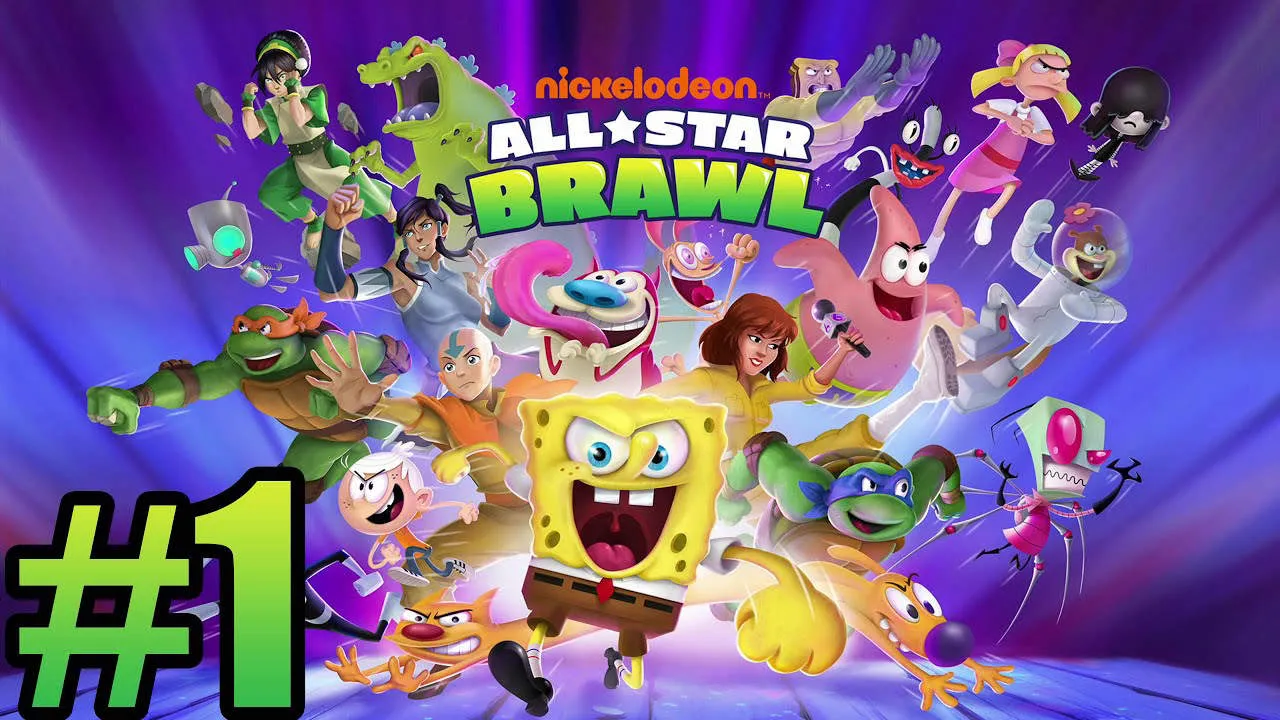 Nickelodeon All-Star Brawl Gameplay Screenshot