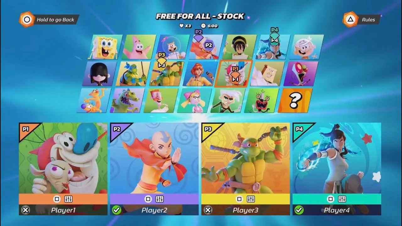 Nickelodeon All-Star Brawl Gameplay Screenshot