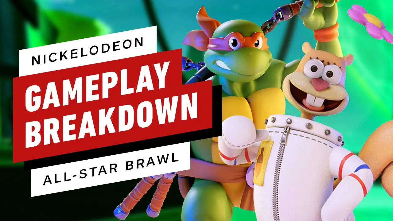 Nickelodeon All-Star Brawl Gameplay Screenshot