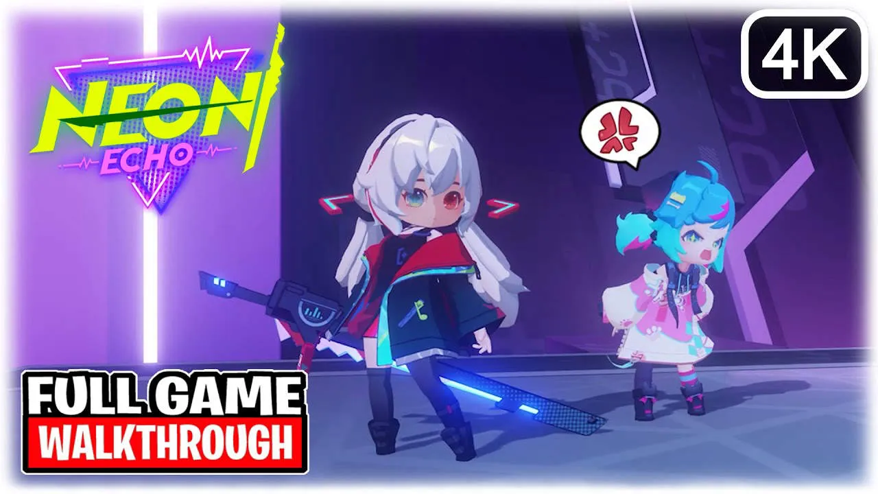 Neon Echo Gameplay Screenshot