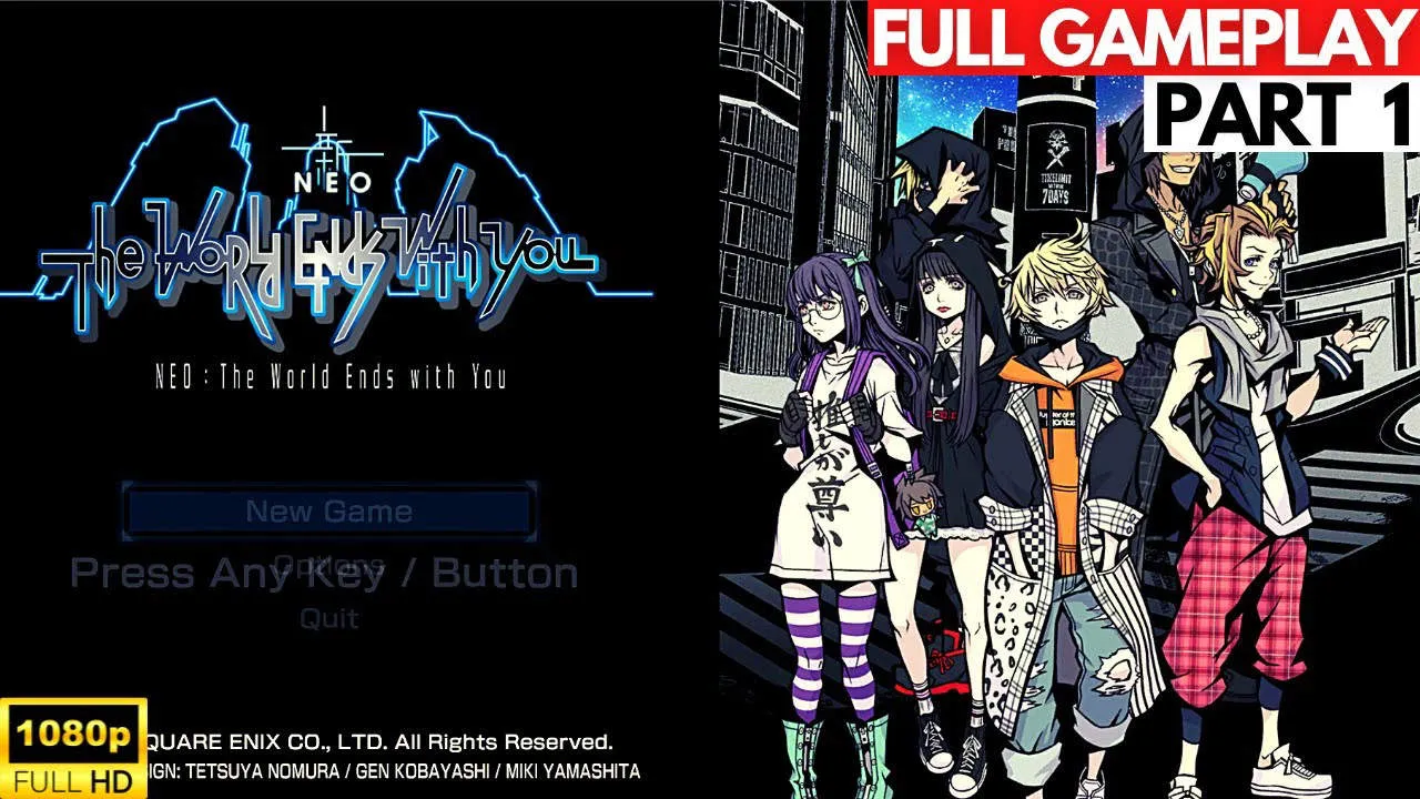 NEO: The World Ends with You Gameplay Screenshot