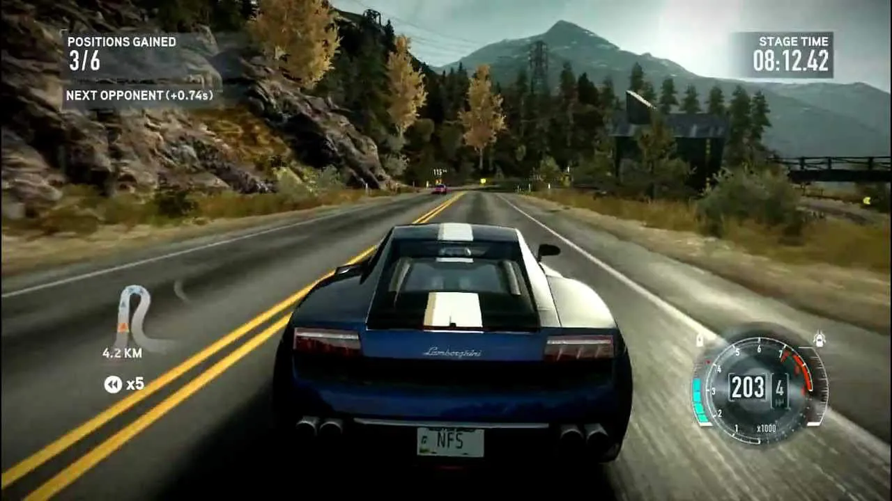Need For Speed The Run Gameplay Screenshot