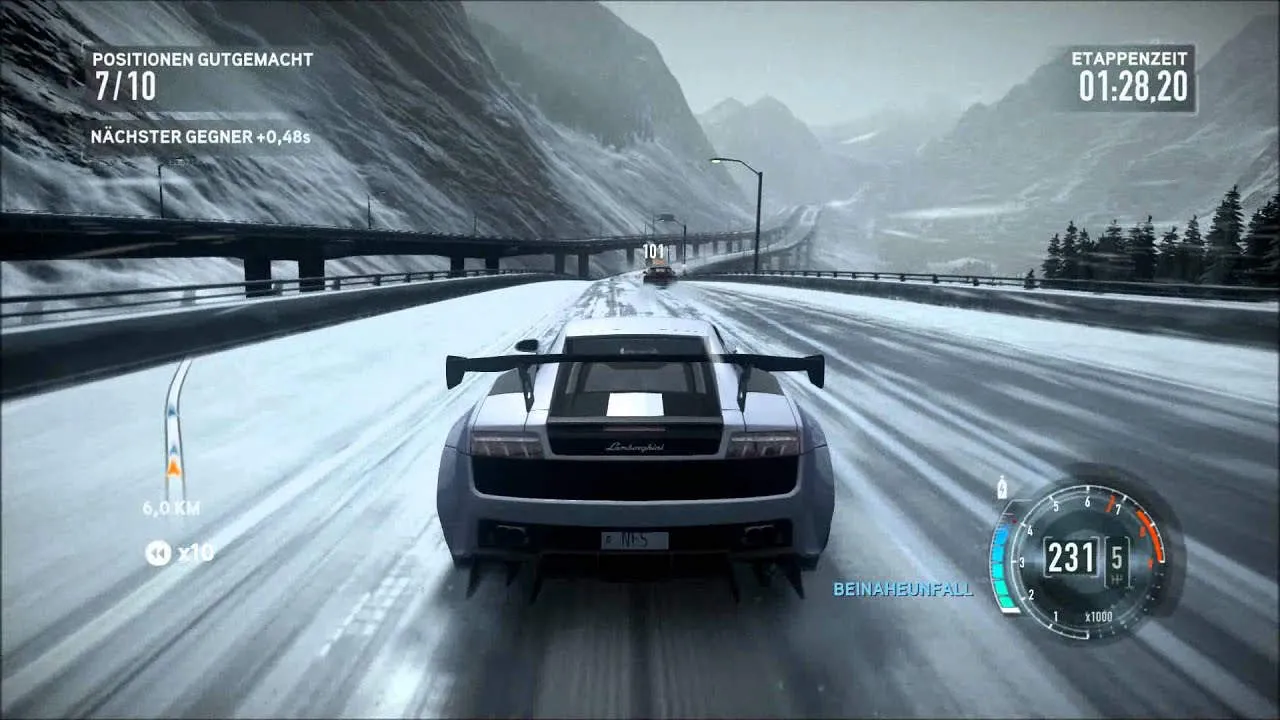 Need For Speed The Run Gameplay Screenshot