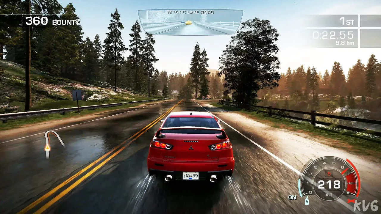 Need For Speed Hot Pursuit Gameplay Screenshot