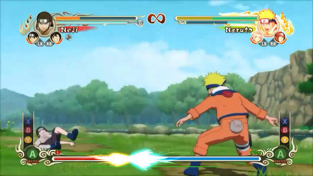 NARUTO: Ultimate Ninja STORM Gameplay Screenshot
