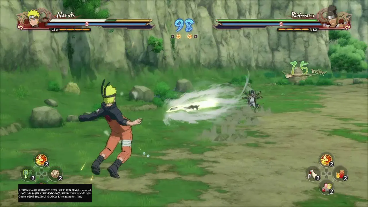NARUTO: Ultimate Ninja STORM Gameplay Screenshot