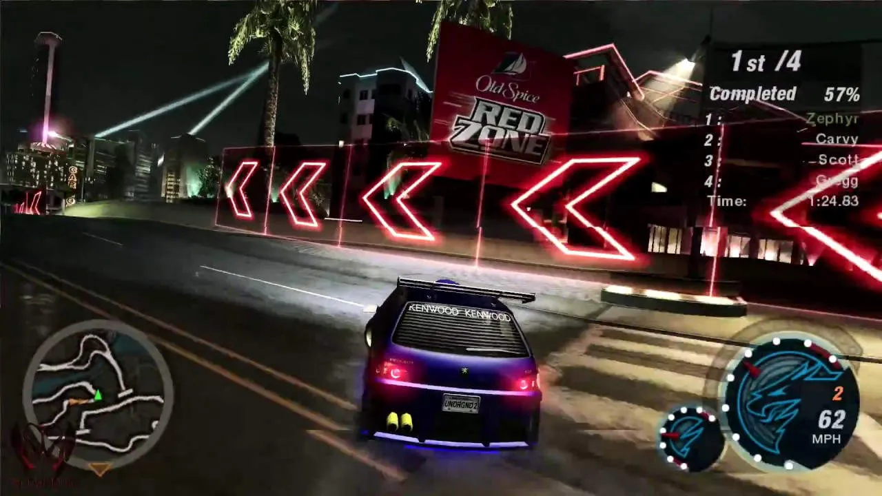Need for Speed Underground 2 Gameplay Screenshot