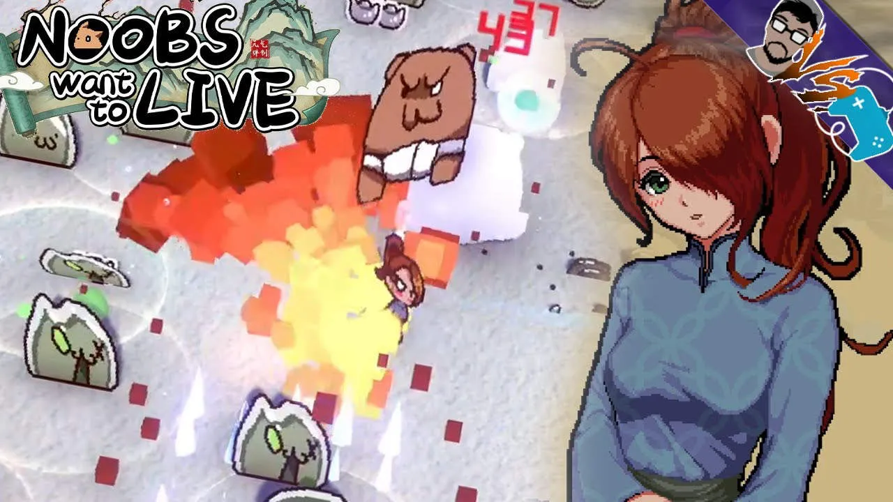 Noobs Want to Live Gameplay Screenshot