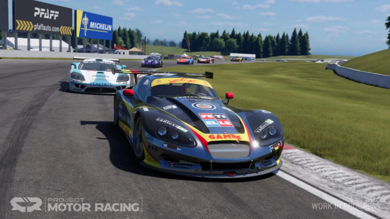 Project Motor Racing Gameplay Screenshot