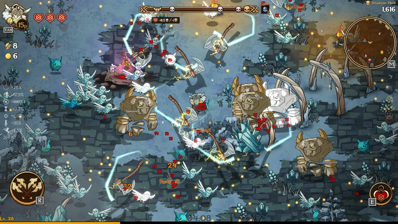 Nordic Ashes: Survivors of Ragnarok Gameplay Screenshot