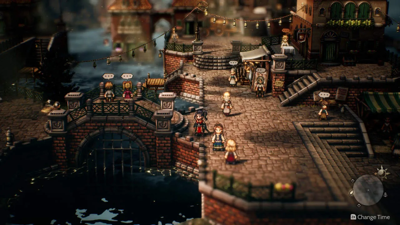 OCTOPATH TRAVELER Gameplay Screenshot
