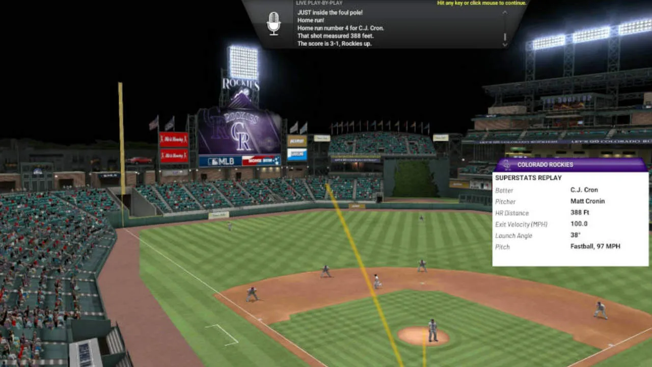 Out of the Park Baseball 24 Gameplay Screenshot