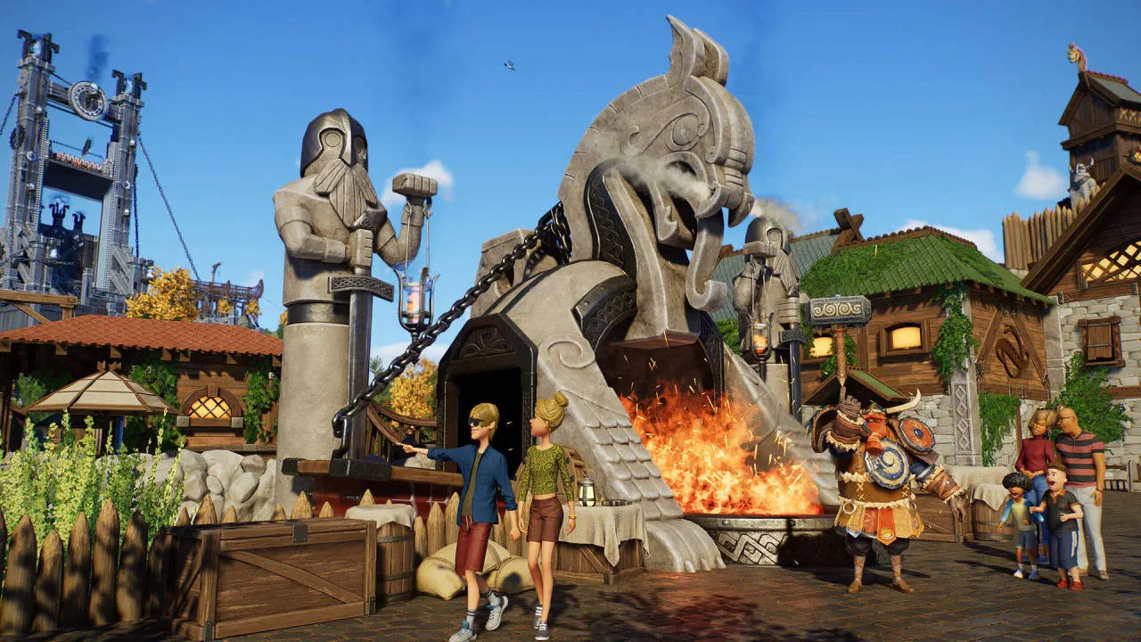 Planet Coaster Gameplay Screenshot