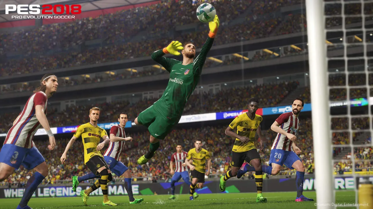 PRO EVOLUTION SOCCER 2018 Gameplay Screenshot